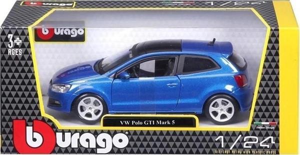 21059 Burago 1:24 Volkswagen Polo GTI Mark 5 Model Araba - Image 1