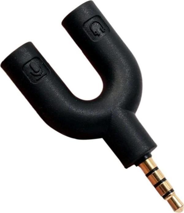 Mikrofon Kulaklık Birleştirici Adaptör Aparat - Image 1