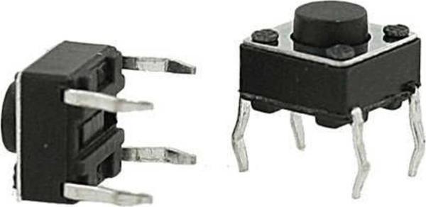 Tactile Push Buton Hobi Devreleri Için 6x6x5mm 4 Pin Küçük Buton - Image 1