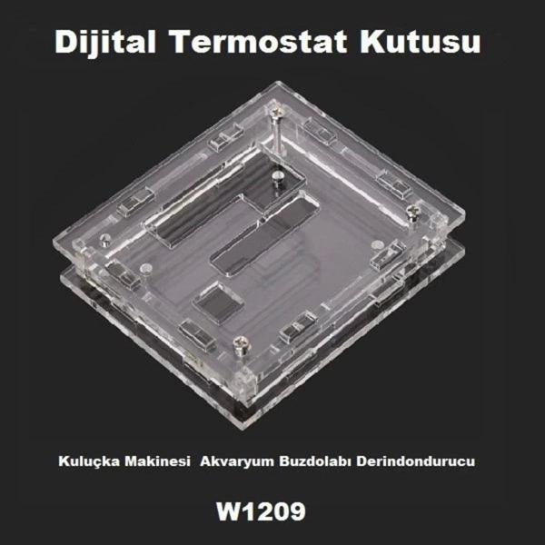 W1209 Termostat İçin Pleksi Kutu - Image 1