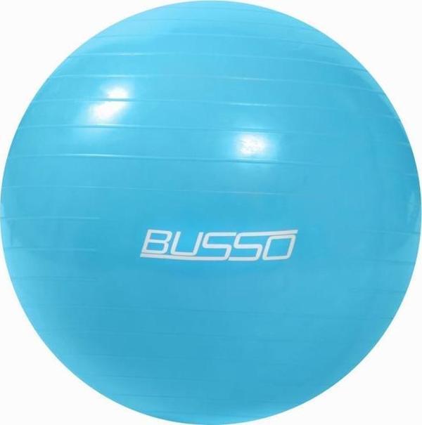 Busso GYM56-55CM PİLATES TOPU-POLYBAG-MAVİ - Image 1