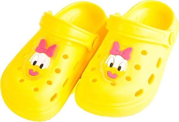 Modaonn Donald - Daisy Duck Figürlü Kız Çocuk Kaymaz Taban Havuz Plaj Terliği - Image 1