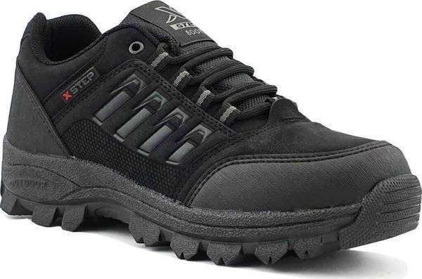 Xstep Unisex Siyah X5 Suya Soğuğa Dayanıklı Kışlık Trekking Kısa Bot - Image 1