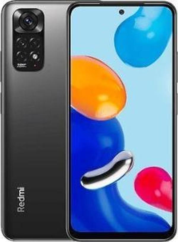Yenilenmiş REDMI NOTE 11 128GB -B Kalite- Gri - Image 1