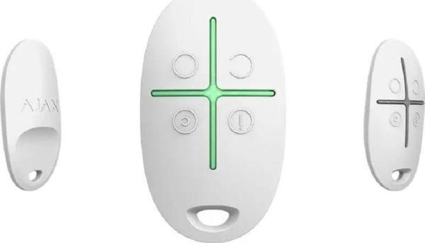 AJAX SPACECONTROL ALARM KUR/ÇÖZ PANİK BUTONU KABLOSUZ KUMANDA BEYAZ RENK - Image 1