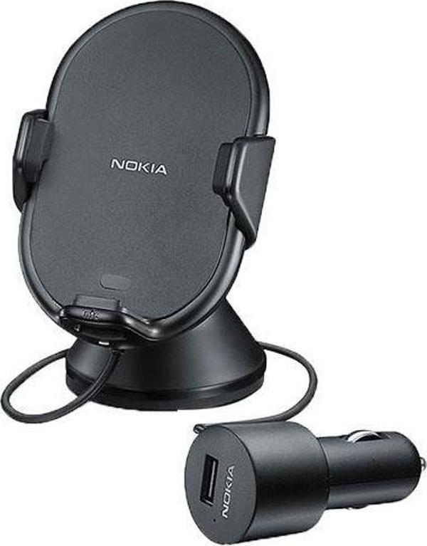 Nokia CR-200 WLC Kablosuz Şarj Destekli Araç Tutucu - Siyah - Image 1