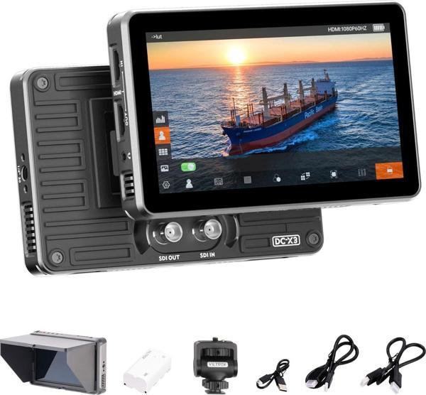 Viltrox DC-X3 6'' HDMI/SDI 2000nit Dokunmatik Kamera Üstü Monitör - Image 1
