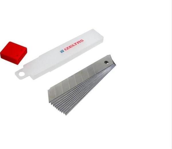 İzeltaş Pro Maket Bıçağı Geniş Yedek Bıçak 18 mm (10'lu) - Image 1