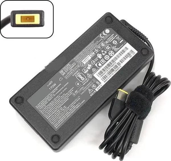 Lenovo 20V 8.5A Pinli Uç (Usb Tip) Notebook Adaptör, Şarj Cihazı 170W KARE TİP (Orjinal Üretici) - Image 1