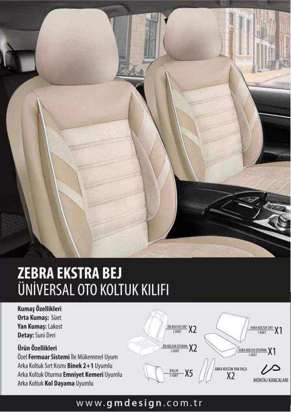 LAMBORGHİNİ AVENTADOR  Naz Oto Zebra Extra Bej - Image 1