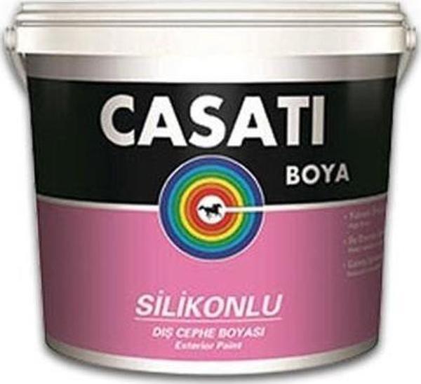 Casati Silikonlu Dış Cephe Boyası 2,5 Litre Beyaz - Image 1