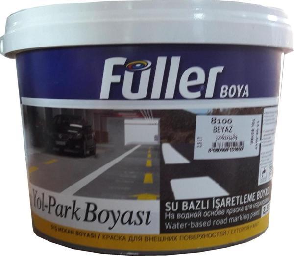 Füller Beyaz Yol Çizgi Boyası 2,5 Litre Su Bazlı - Image 1