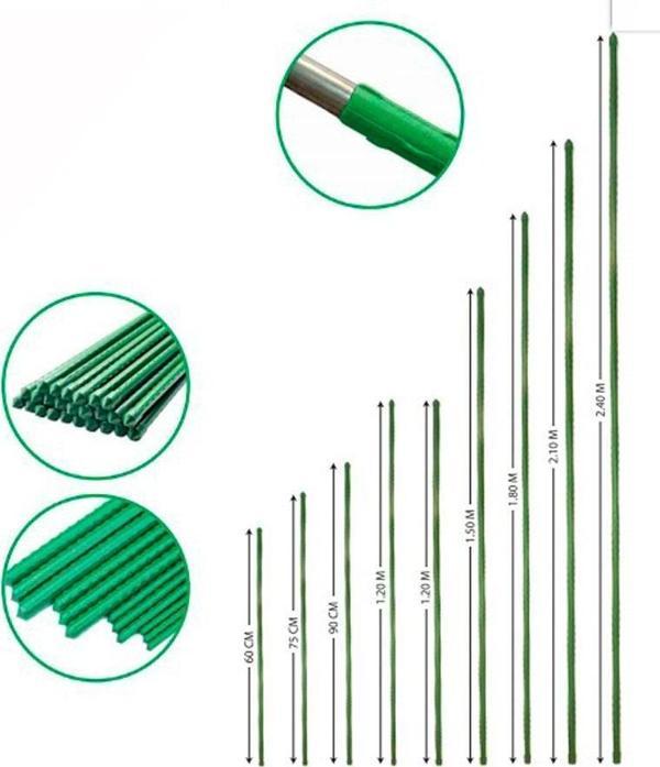 Ennalbur Destek Çuğuğu 8 mm 120 cm 4 Adet - Image 1