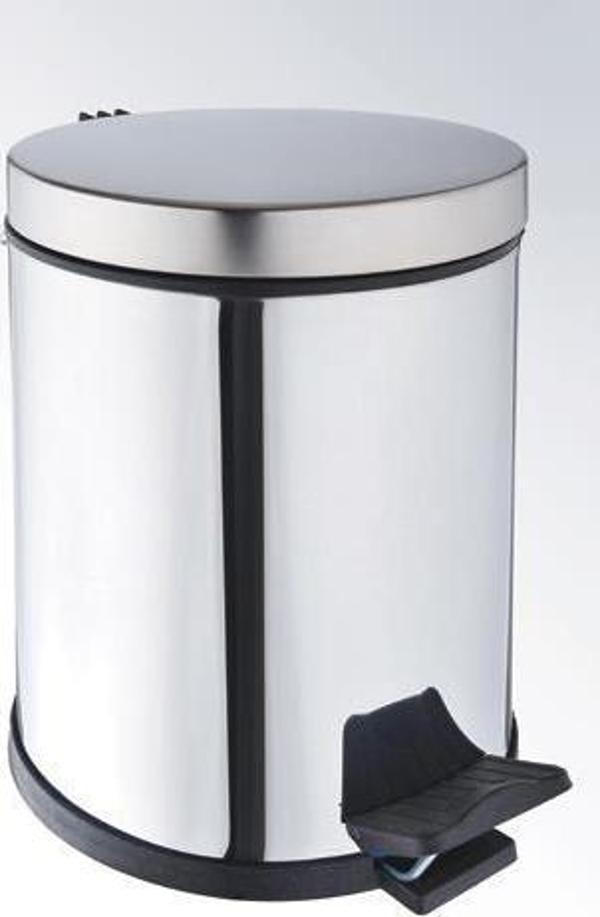 Onno CK-9000-3 Pedallı Paslanmaz Çöp Kovası 3 LT - Image 1