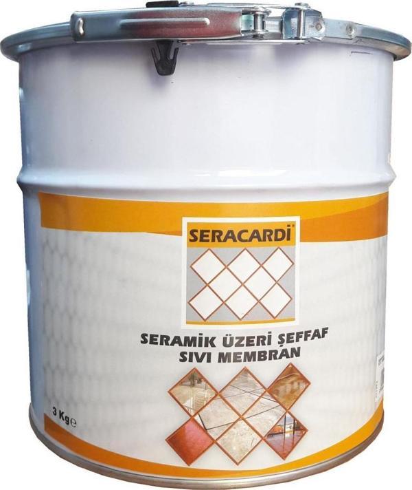 Seracardi Seramik Üzeri Şeffaf İzolasyon 3 Kg - Image 1