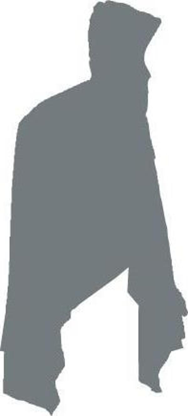 Jr Gear Poncho Unisex Panço Yağmurluk-GRİ - Image 1