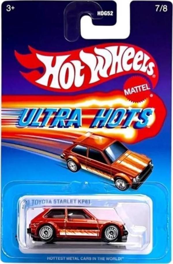 Hot Wheels Ultra Hots 81 Toyota Starlet KP61 JBY66 - Image 1