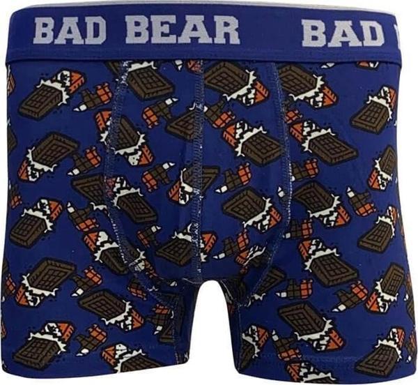 Bad Bear 21.01.03.004-C07 Chocolate Erkek Boxer - Image 1