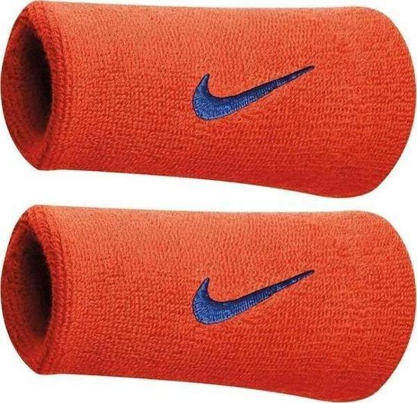 Nike N.000.1586.804.OS Swoosh Doublewide Wristbands 2 Pk Unisex Bileklik - Image 1