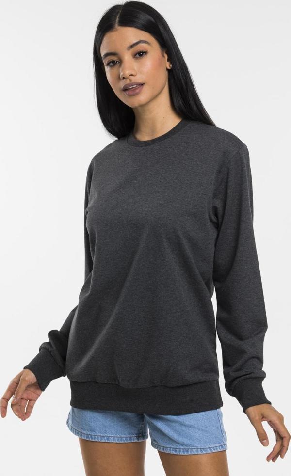 Süperlife Kadın Bisiklet Yaka Oversize Fit İnce Sweatshirt SPR21K30 - Image 1