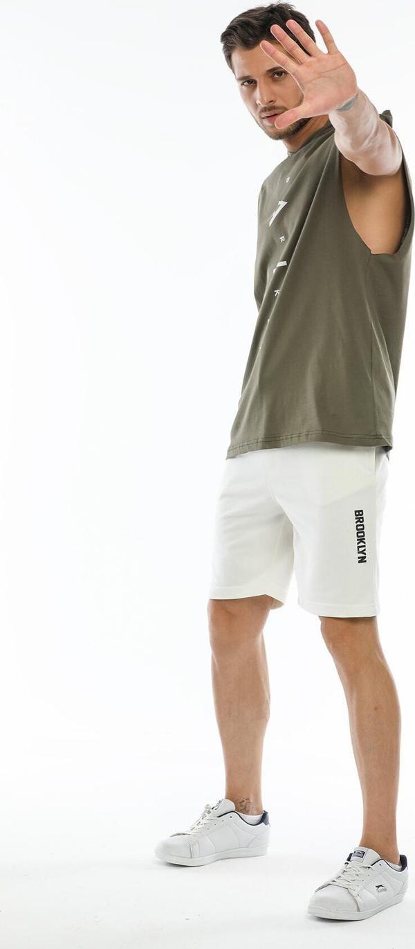 Süperlife Erkek Kapşonlu Oversize Fit Aır Baskılı Tişort SPR21Y07 - Image 1