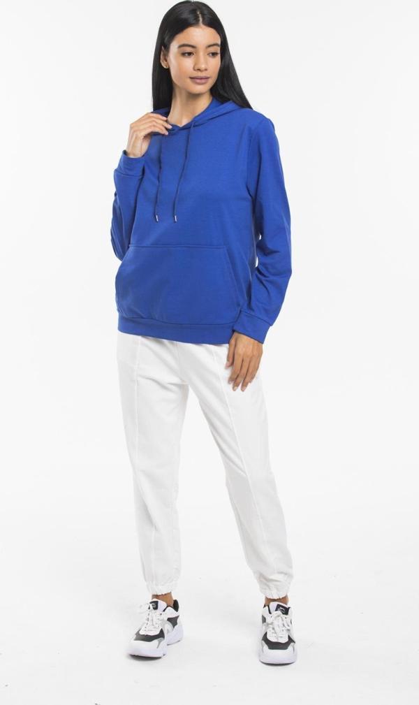 Süperlife Kadın Kapşonlu Oversize Fit İnce Sweatshirt spr21k55 - Image 1