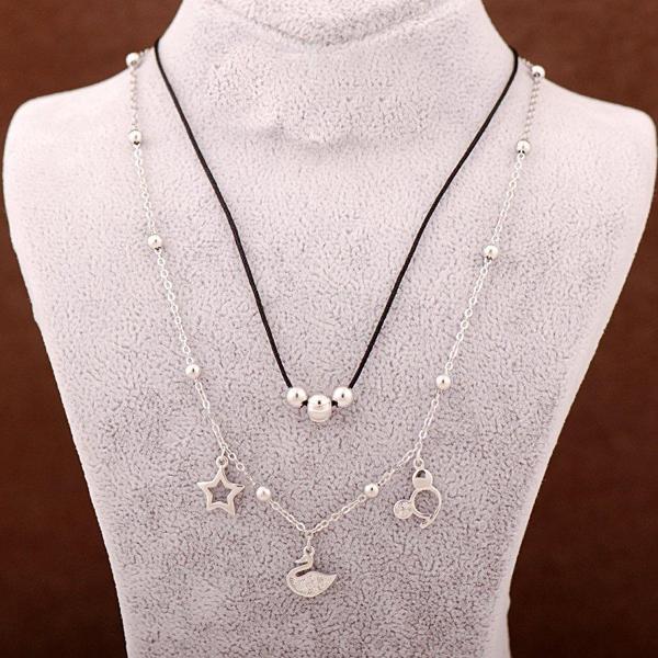 Choker Tasarım Gümüş Kolye 3446 - Image 1