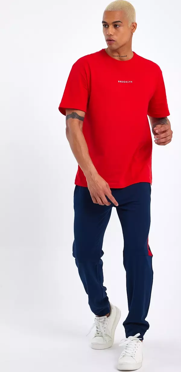 Süperlife Erkek Garnili Regular Fit İnce Eşofman Altı SPR23EA351 - Image 1