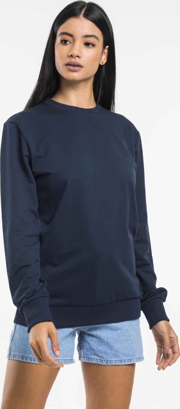 Süperlife Kadın Bisiklet Yaka Oversize Fit İnce Sweatshirt SPR21K30 - Image 1