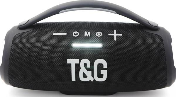 Usb Sd Kart Girişli Fm Radyolu Bluetoothlu Ledli Müzik kutusu Hoparlör TG418 - Image 1