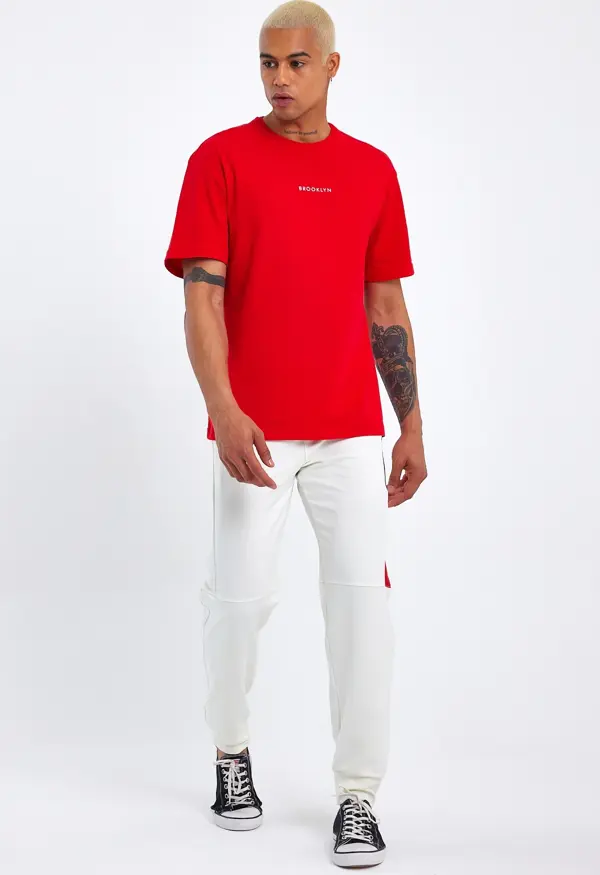 Süperlife Erkek Garnili Regular Fit İnce Eşofman Altı SPR23EA351 - Image 1