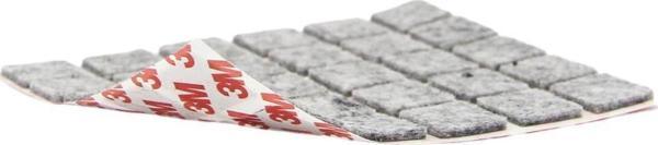 Mobilya Keçesi Sese ve Çizilmeye Son Yapışkanlı 25mmx40Ad-Kare - Image 1