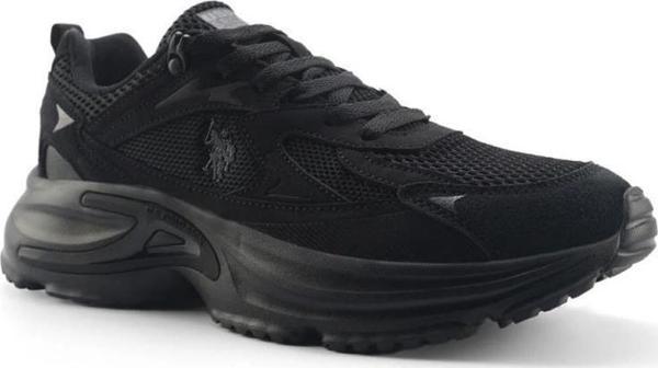 U.S.POLO ASSN AITOR 5FX SİYAH COMFORT CASUAL ANATOMİK SPOR AYAKKABISI - Image 1