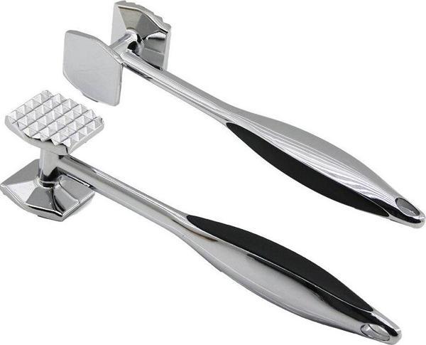 ÇELİK  ÇOK AMAÇLI  TOKMAK MODELİ   METAL  DÖVECEK  6GEN ÇİFT TARAFLI= DÜZ - PİRAMİT-Findit - Image 1
