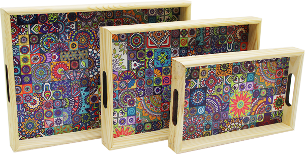 3 BOY AHŞAP TEPSİ DESENLİ ZEMİN 16X26 - 21X31 - 24X34CM-Findit - Image 1