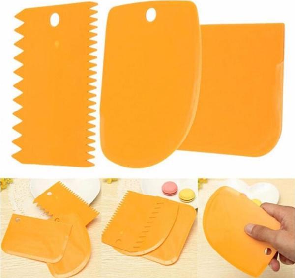 Hamur Şekillendirici Kesici Kazıyıcı Pasta Kek Dekorasyon Seti-Findit - Image 1