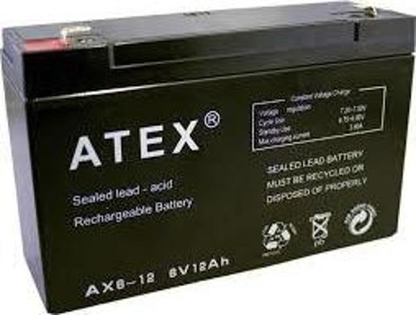 İNCE AKÜ 6V 12AH AMPER-Findit - Image 1