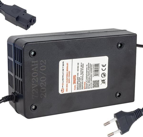 72 VOLT - 20 AMPER ELEKTRİKLİ BİSİKLET ŞARJ CİHAZI-Findit - Image 1