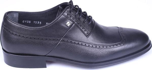 Fosco 1535 Erkek Bağcıklı Neolit Taban Klasik Deri Ayakkabı - Image 1