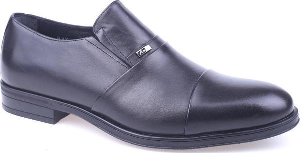 Fosco 2908 Erkek Hakiki Deri Bağcıksız Klasik Ayakkabı  - Image 1