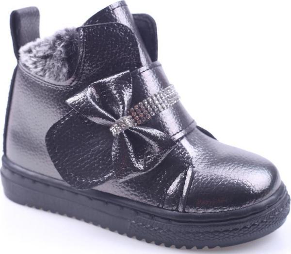 Papuç Sepeti 2519 Kız Bebek Kaymaz Taban Rugan Bot - Image 1