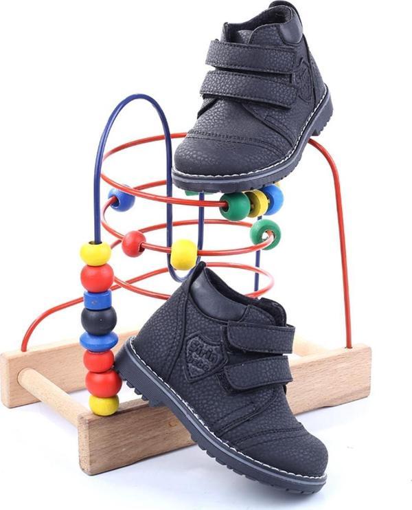 Şirin Bebe 3249 Cırtlı Kaymaz Taban Erkek Çocuk Bot - Image 1