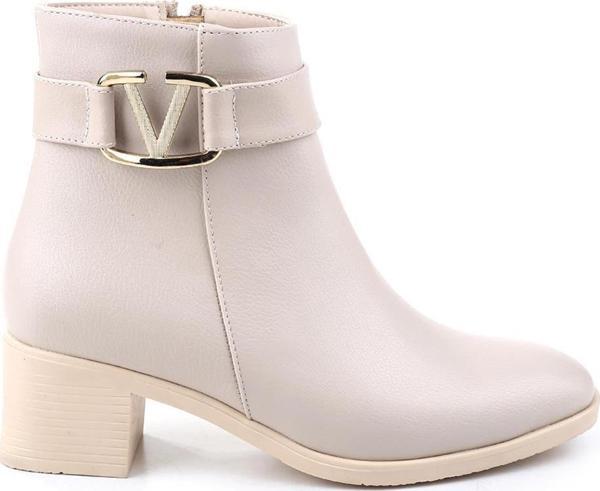 Papuç Sepeti UM848 5 Cm Topuklu Kaymaz Taban Günlük Kadın Bot - Image 1