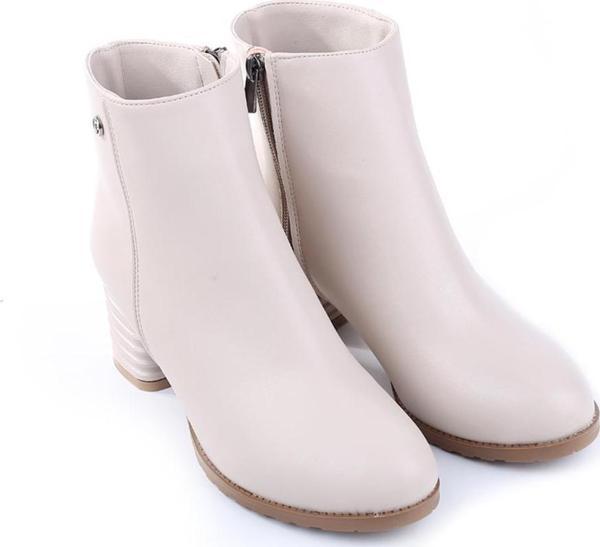 Pierre Cardin 52524 Kadın 6cm Topuk Fermuarlı Bot - Image 1