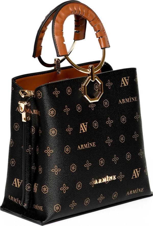 Armine 260 Kadın Baskılı El & Omuz Çantası - Image 1