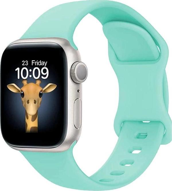 Apple Watch 7 45mm Zore KRD-131 Silikon Kordon Strap Kayış - Image 1