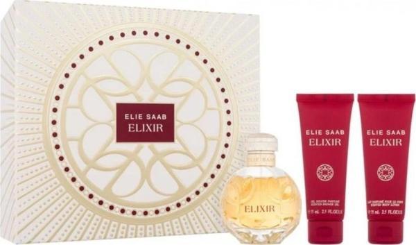 Elie Saab Elixir 75 ml Duş Jeli+75 ml Vücut Losyonu+EDP 100 ml Kadın Parfüm Seti - Image 1