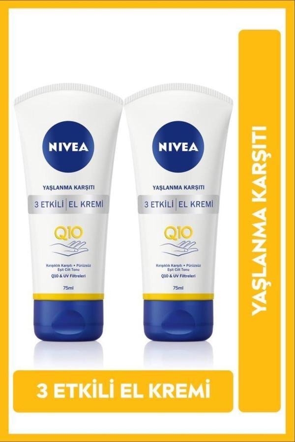 Q10 Yaşlanma Karşıtı El Kremi 75ml X2 - Image 1