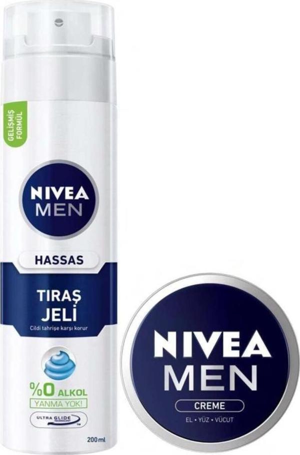 Tıraş Jeli Hassas Men Crème 30 ml - Image 1
