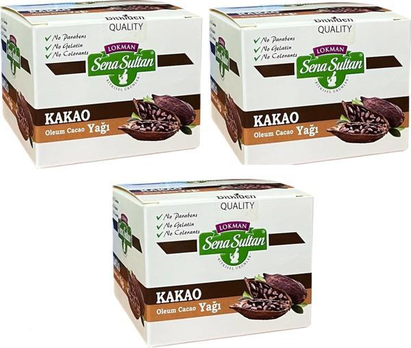 Sena Sultan 3 Adet Saf Kakao Yağı 100 ml - Image 1
